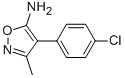 4-(4-Chloro-phenyl)-3-methyl-isoxazol-5-ylamine CAS#: 98947-25-2