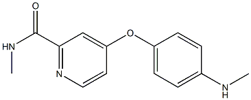 4-(4-MethylaMino-phenoxy)-pyridine-2-carboxylic acid MethylaMide CAS#: 943314-89-4
