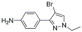 4-(4-broMo-1-ethyl-1H-pyrazol-3-yl)aniline CAS#: 942920-52-7