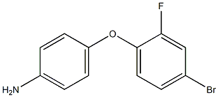4-(4-bromo-2-fluorophenoxy)benzenamine CAS#: 98918-45-7