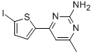 4-(5-IODOTHIEN-2-YL)-6-METHYLPYRIMIDIN-2-AMINE CAS#: 913322-62-0
