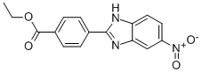 4-(5-NITRO-1H-BENZIMIDAZOL-2-YL)BENZOIC ACID ETHYL ESTER CAS#: 906816-20-4