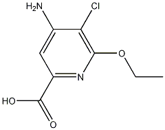 4-AMINO-5-CHLORO-6-ETHOXYPICOLINIC ACID CAS#: 904311-15-5