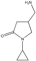 4-(AMINOMETHYL)-1-CYCLOPROPYLPYRROLIDIN-2-ONE CAS#: 936940-46-4