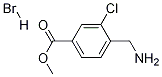 4-AMinoMethyl-3-chloro-benzoic acid Methyl ester hydrobroMide CAS#: 939980-25-3
