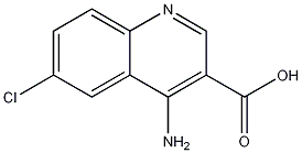 4-Amino-6-chloroquinoline-3-carboxylic acid CAS#: 933740-79-5