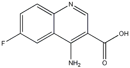 4-Amino-6-fluoroquinoline-3-carboxylic acid CAS#: 933688-20-1