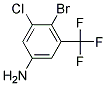 4-BROMO-3-CHLORO-5-(TRIFLUOROMETHYL)ANILINE CAS#: 914225-58-4