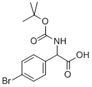 (4-BROMO-PHENYL)-TERT-BUTOXYCARBONYLAMINO-ACETIC ACID CAS#: 917925-71-4
