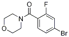 4-Bromo-2-fluoro-(morpholinocarbonyl)benzene CAS#: 924642-61-5