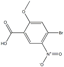 4-Bromo-2-methoxy-5-nitro-benzoic acid CAS#: 98434-33-4