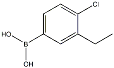 4-CHLORO-3-ETHYLPHENYLBORONIC ACID CAS#: 918810-94-3