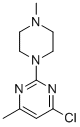 4-CHLORO-6-METHYL-2-(4-METHYL-1-PIPERAZINYL)PYRIMIDINE CAS#: 901586-52-5
