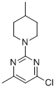 4-CHLORO-6-METHYL-2-(4-METHYLPIPERIDIN-1-YL)PYRIMIDINE CAS#: 901586-56-9