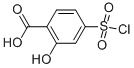 4-(CHLOROSULFONYL)-2-HYDROXYBENZOIC ACID CAS#: 98273-15-5