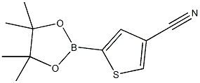 4-CYANOTHIOPHEN-2-BORONIC ACID PINACOL ESTER CAS#: 916454-59-6