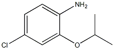 4-Chloro-2-isopropoxyaniline CAS#: 99112-07-9