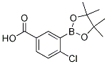 4-Chloro-3-(4,4,5,5-tetramethyl-1,3,2-dioxaborolan-2-yl)benzoic acid CAS#: 918331-73-4