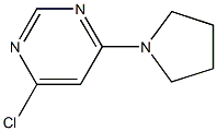 4-Chloro-6-(pyrrolidin-1-yl)pyrimidine CAS#: 939986-64-8
