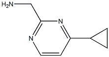 (4-CyclopropylpyriMidin-2-yl)MethanaMine CAS#: 944904-71-6