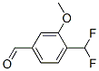 4-(DIFLUOROMETHYL)-3-METHOXYBENZALDEHYDE CAS#: 900641-83-0