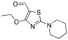 4-ETHOXY-2-PIPERIDIN-1-YL-THIAZOLE-5-CARBALDEHYDE CAS#: 919016-59-4