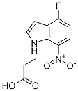 4-Fluoro-7-nitro 1H-indole-2-ethyl carboxylate CAS#: 913287-14-6
