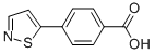 4-ISOTHIAZOL-5-YLBENZOIC ACID CAS#: 904085-97-8