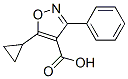 4-Isoxazolecarboxylic acid, 5-cyclopropyl-3-phenyl- CAS#: 943130-42-5