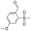 4-METHOXY-2-METHYLSULFONYLBENZALDEHYDE CAS#: 942474-73-9