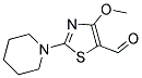 4-METHOXY-2-PIPERIDIN-1-YL-THIAZOLE-5-CARBALDEHYDE CAS#: 919016-57-2