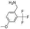 4-METHOXY-2-(TRIFLUOROMETHYL)BENZYLAMINE CAS#: 916420-84-3