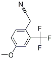 4-METHOXY-2-(TRIFLUOROMETHYL)PHENYLACETONITRILE CAS#: 916420-88-7