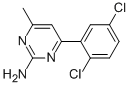 4-METHYL-6-(2, 5-DICHLOROPHENYL)PYRIMIDIN-2-AMINE CAS#: 913322-52-8