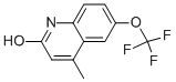 4-METHYL-6-(TRIFLUOROMETHOXY)QUINOLIN-2-OL CAS#: 952443-82-2