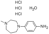 4-METHYLHOMOPIPERAZINE-4-AMINOBENZENE TRIHYDROCHLORIDE MONOHYDRATE CAS#: 913830-33-8