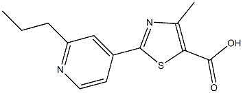 4-Methyl-2-(2-propyl-pyridin-4-yl)-thiazole-5-carboxylic acid CAS#: 929813-95-6