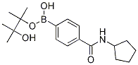 4-(N-CyclopentylcarbaMoyl)benzeneboronic acid pinacol ester, 95% CAS#: 933987-10-1