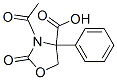 4-Oxazolidinecarboxylic acid, 3-acetyl-2-oxo-4-phenyl- CAS#: 99155-32-5