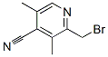 4-Pyridinecarbonitrile, 2-(bromomethyl)-3,5-dimethyl- CAS#: 943315-18-2