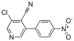 4-Pyridinecarbonitrile, 3-chloro-5-(4-nitrophenyl)- CAS#: 900863-79-8