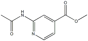 4-Pyridinecarboxylicacid,2-(acetylamino)-,methylester(9CI) CAS#: 98953-21-0