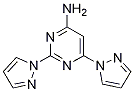 4-Pyrimidinamine, 2,6-di-1H-pyrazol-1-yl- CAS#: 912940-80-8