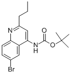 4-TERT-BUTOXYCARBONYLAMINO-6-BROMO-2-PROPYLQUINOLINE CAS#: 948290-88-8