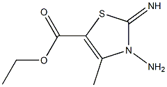 4-Thiazoline-5-carboxylicacid,3-amino-2-imino-4-methyl-,ethylester(6CI) CAS#: 98432-51-0