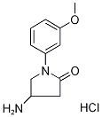 4-amino-1-(3-methoxyphenyl)pyrrolidin-2-one(SALTDATA: HCl) CAS#: 924855-21-0