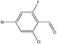 4-bromo-2-chloro-6-fluoro-Benzaldehyde CAS#: 929621-33-0