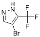 4-bromo-5-(trifluoromethyl)-1H-pyrazole CAS#: 918339-68-1