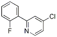 4-chloro-2-(2-fluorophenyl)pyridine CAS#: 918530-84-4