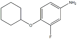 4-(cyclohexyloxy)-3-fluoroaniline CAS#: 937598-66-8